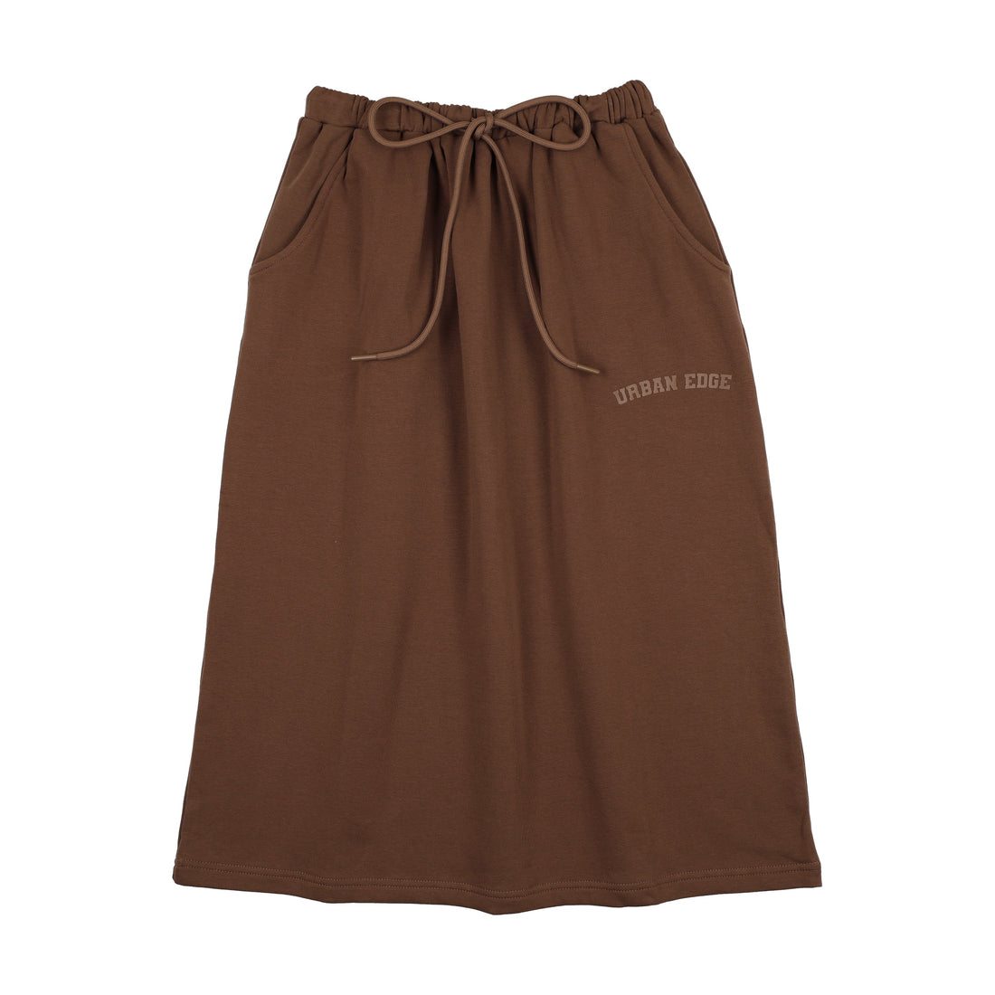 Urban Edge Short Sweatset Sweatskirt Brown