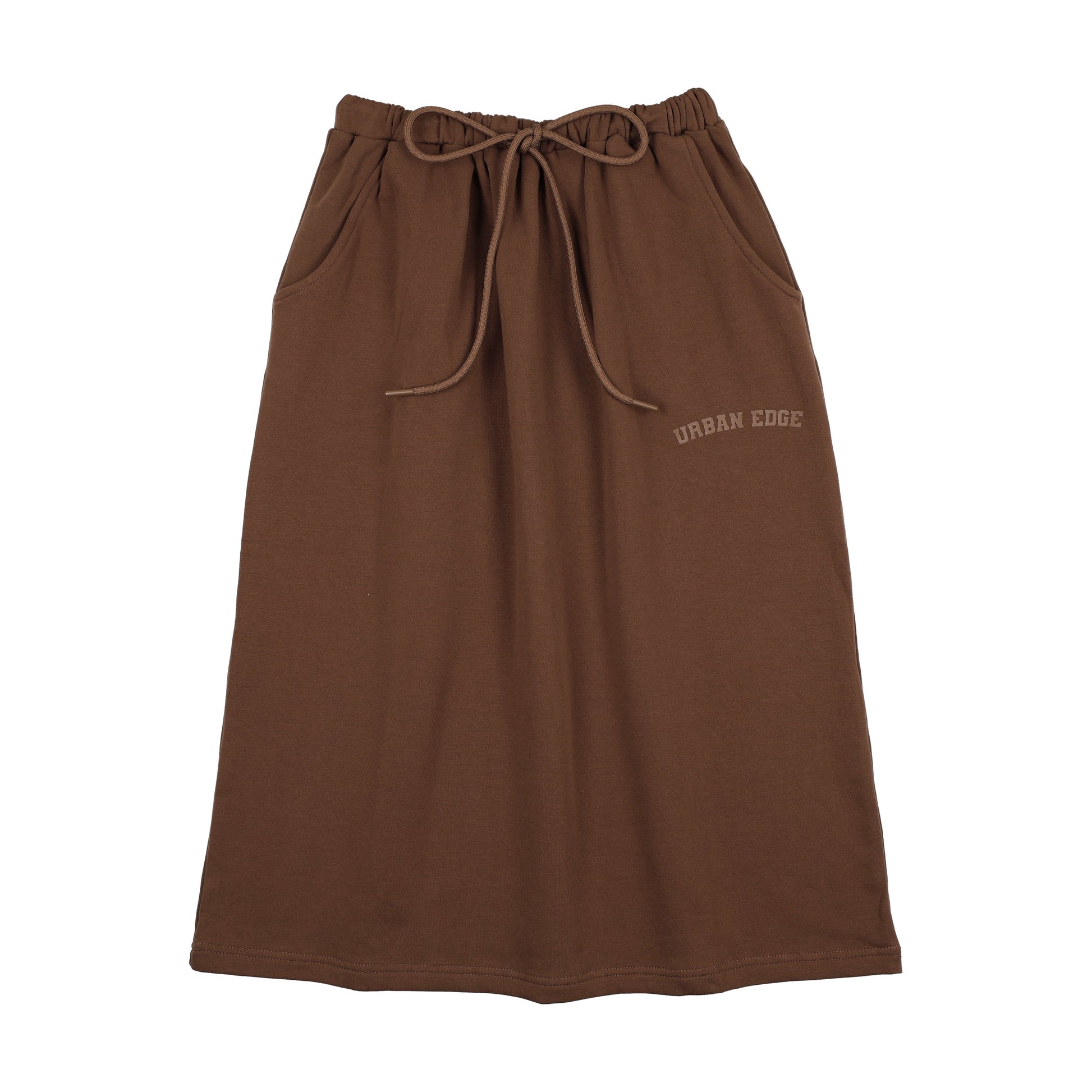 Urban Edge Short Sweatset Sweatskirt Brown