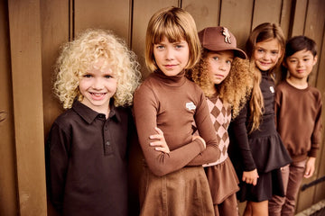 Little Parni Black Boy's Pocket Sleeve Polo (K710)