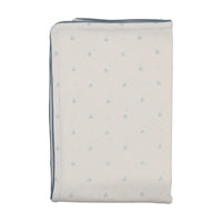 Bee & Dee Stars And Dots Chalk White Boys Blanket