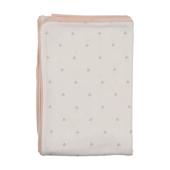 Bee & Dee Stars And Dots Chalk White Girls Blanket