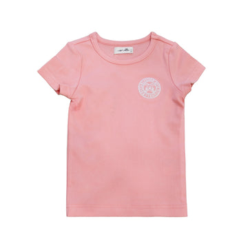 Nounelle Stamp Tee Coral- Short Sleeve