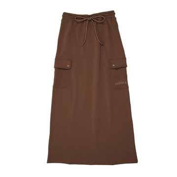 Urban Edge Midi Sweatset Sweatskirt Brown