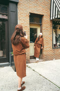 Urban Edge Midi Sweatset Sweatskirt Brown