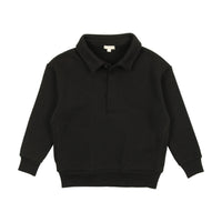 Lil Legs Sweatshirt Polo Black