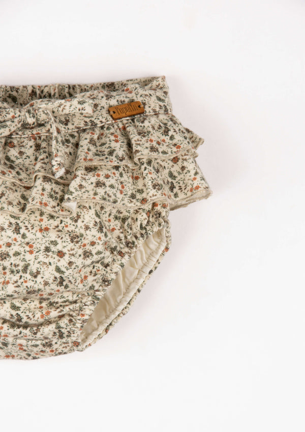 Popelin Floral Print Double Frill Culotte (Mod 11.5)