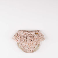 Popelin Pink Floral Print Double Frill Culotte (Mod 11.6)