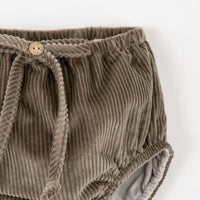 Popelin Taupe Corduroy Culotte (Mod 14.6)