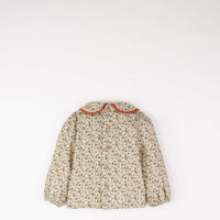 Popelin Floral Print Shirt With Baby Collar (Mod 20.4)