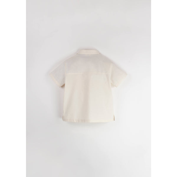 Popelin Off-White Shirt (Mod.25.1)