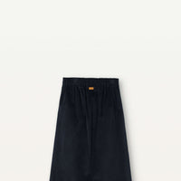 Popelin Black Embroidered Midi Skirt (31.8)