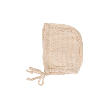 LILETTE  BY LIL LEGS  BY LIL LEGS PINK WRAP BONNET