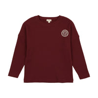 Lil Legs The Basic Tee Burgundy