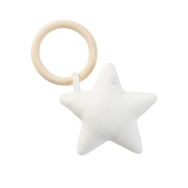 Kipp Baby White Padded Star Toy