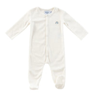 Kipp Baby Terry Romper Blue