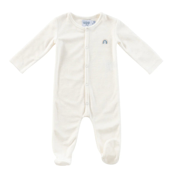 Kipp Baby Terry Romper Blue