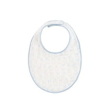 Kipp Baby Blue Bunny Bib