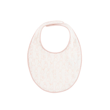 Kipp Baby Pink Bunny Bib