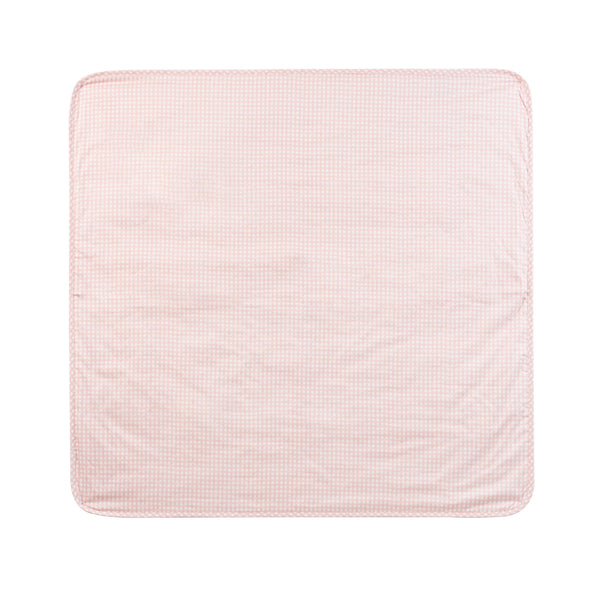Kipp Baby Pink Gingham Fitted Crib Sheet