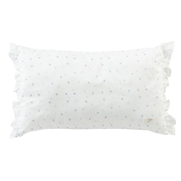 Kipp Baby Blue Bud Throw Pillow