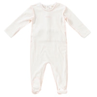 Kipp Baby Pink Edge Stitch Footie