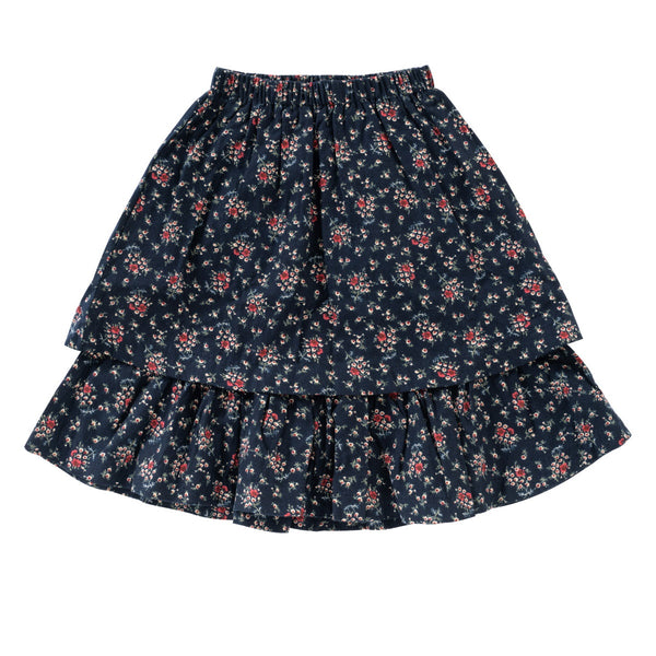 Kipp Navy Bud Layer Skirt