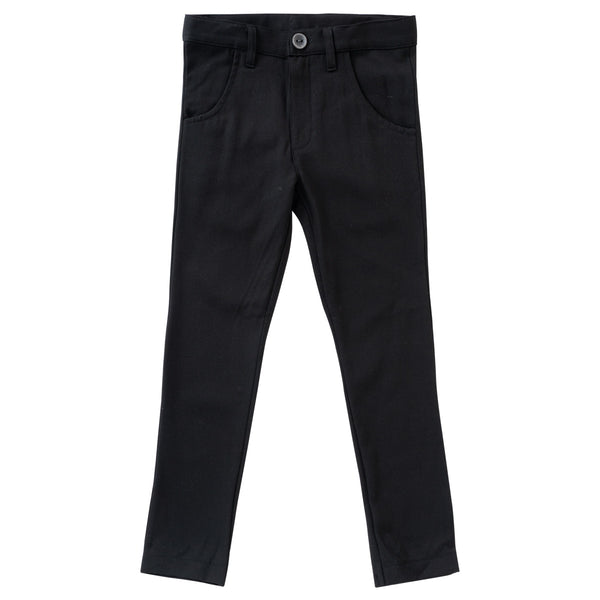 Kipp Black Slim Dress Pant