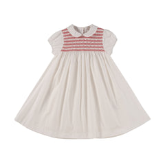 Kipp White Lorreta Dress