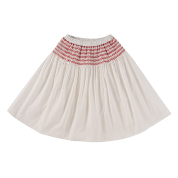 Kipp White Loretta Skirt