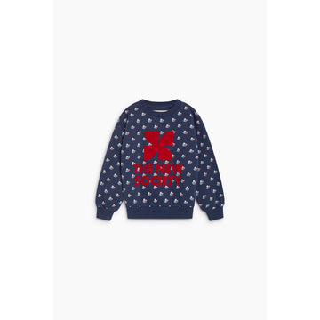 The New Society Logo Sweatshirt Mira Print
