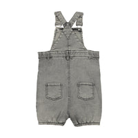 Bopop Grey Denim Romper (Grey Denim)