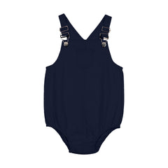 Bopop Navy Emblem Romper (Navy Emblem)