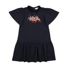 Bopop Navy Horse - Dress (Horse Emblem) TR152