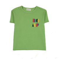 Bopop Green Logo - Short Sleeve Tee Shirt (green logo)
