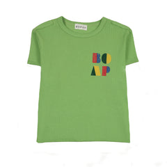 Bopop Green Logo - Short Sleeve Tee Shirt (green logo)