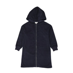 Bopop Navy Terry Zip Up - Anchor (Swimwear)