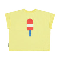 Piupiuchick Yellow w/ Ice Cream Print T'shirt