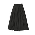Urban Edge Pintuck Taffeta Skirt Black