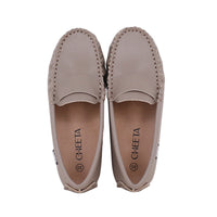 Cheeta Shoes Stone Gray Loafers