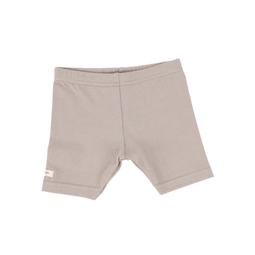 Lil Legs Taupe Basic Shorts