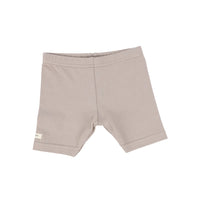 Lil Legs Taupe Basic Shorts