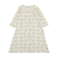 Bee & Dee Ivory Girls Toile Nightgown