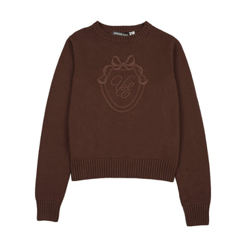Urban Edge Tone On Tone Knit Brown