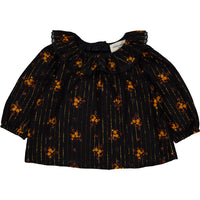 Louis Louise Black Tunic Lissou Stripe Lurex