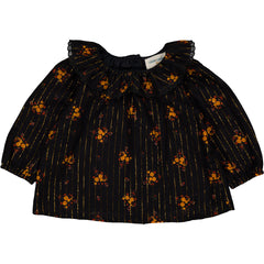 Louis Louise Black Tunic Lissou Stripe Lurex