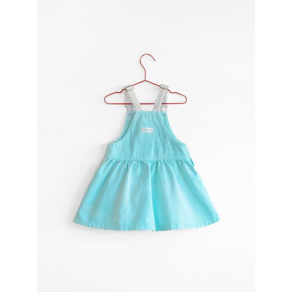 Please Mom Turquoise Denim Dress