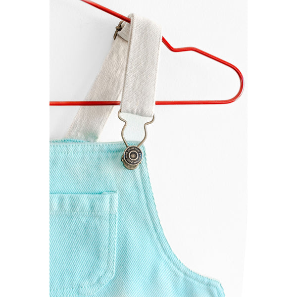 Please Mom Turquoise Denim Dress