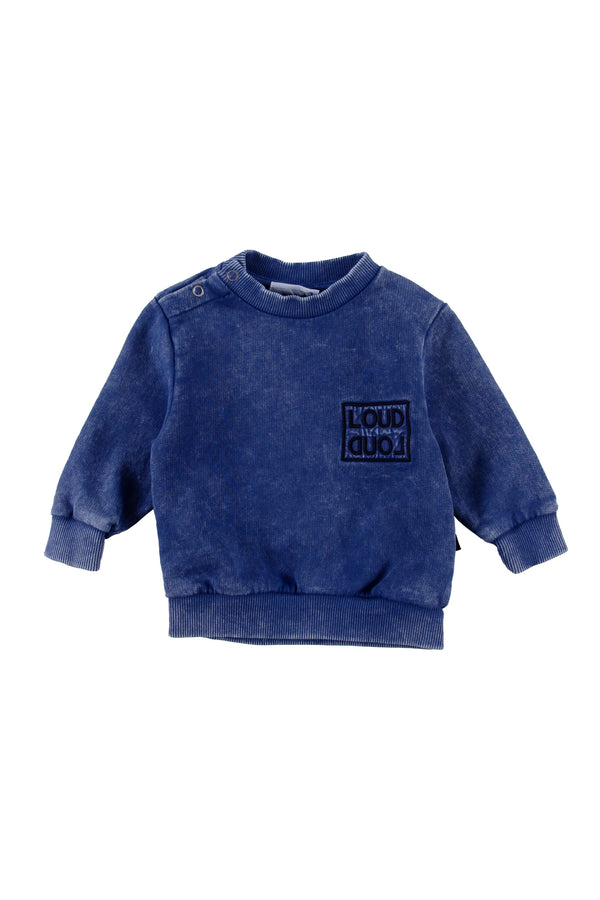 Loud Apparel Blue Sweater Regular Fit (Baby)