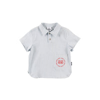Loud Apparel Mid Blue Shirt Loose Fit (drop 2)