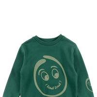 Loud Apparel Dark Green/Sage Sweater Regular Fit